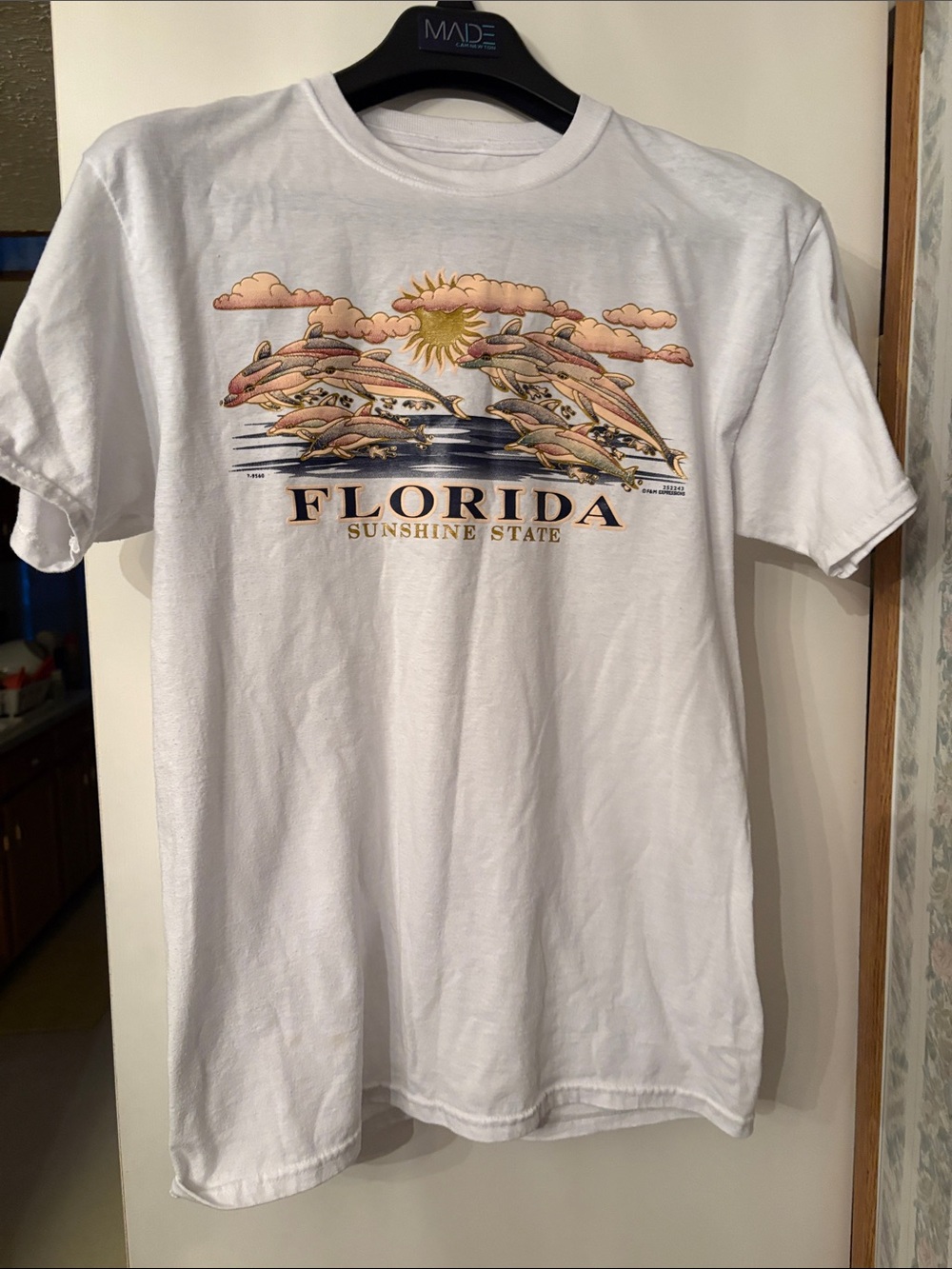 Florida Sunshine State Graphic Tee - White
